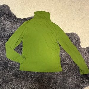 GAP Olive Turtleneck Sweater